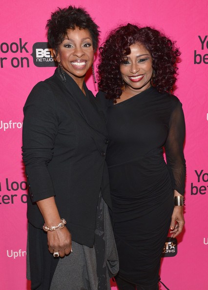 Gladys Knight & Chaka Khan attends BET Upfront event in LA