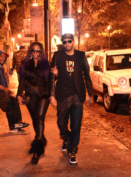 Kaleena & husband, Tony in Atlanta recently headed to a birthday party for singer Keri Hilson