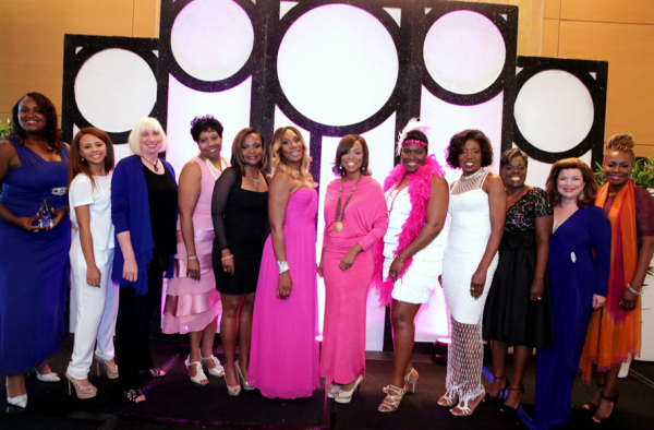 The honorees, co-founders, and presenters. 