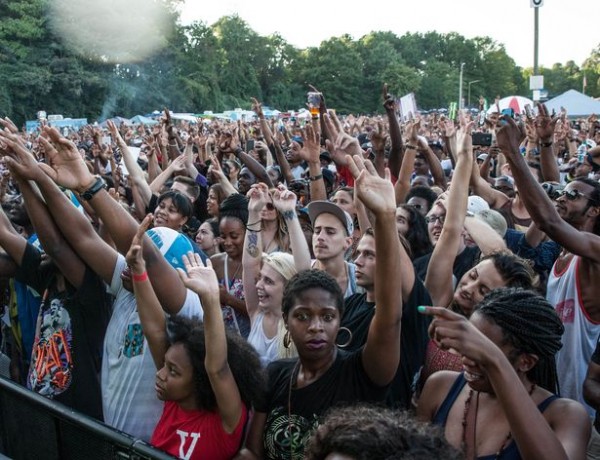 #OMF2014 's sea of fans at Aaron's Amphitheatre at Lakewood in Atlanta, GA (Photo Credit: Branden Camp/Access Atlanta)