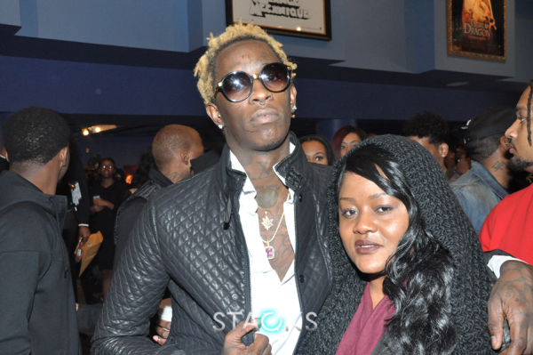 Young Thug and Ms. Bels (STACKS Mag)