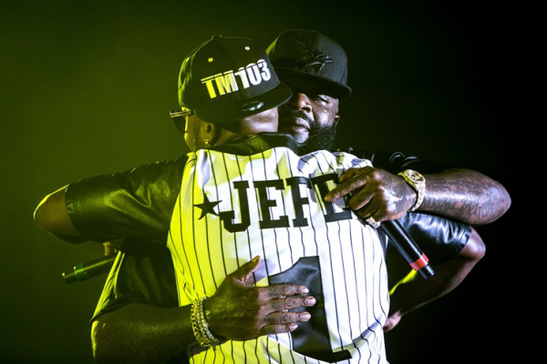 Rick Ross and Jeezy showing love