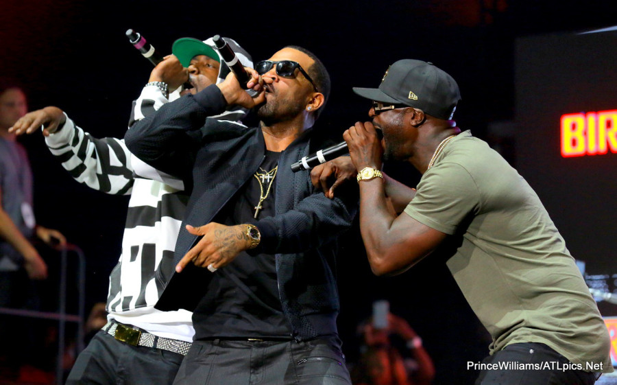 T.I., 50 Cent, Jeezy & More Hit the Stage @ Hot 107.9's Bi...